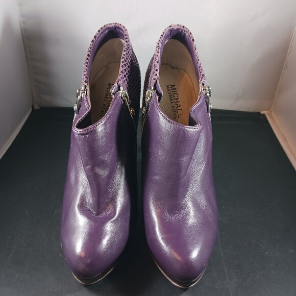 Michael Kors Women's High Heels Ankle Boot size 7.5M - Picture 2 of 13
